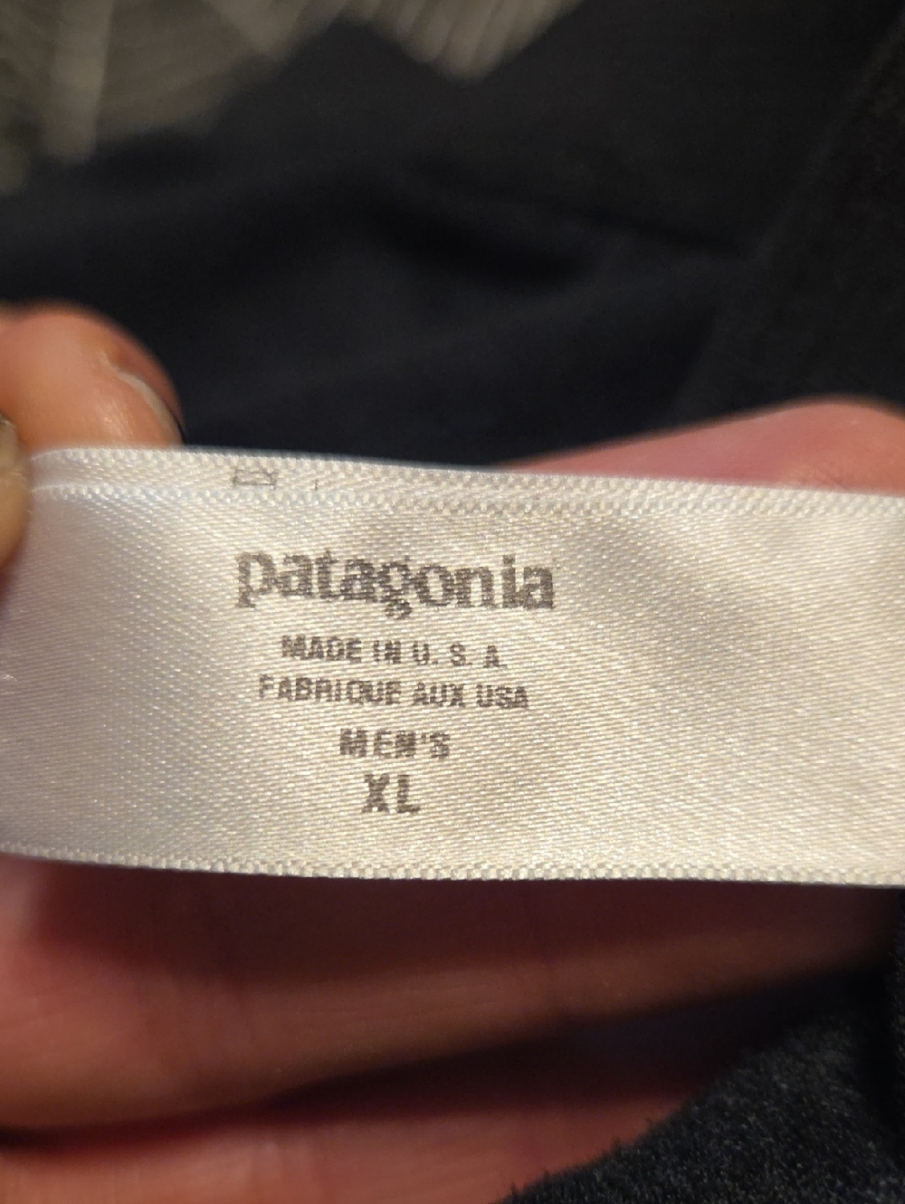 PATAGONIA Mens‎ Capilene Base Layer Pants Black Size XL - Picture 5 of 5